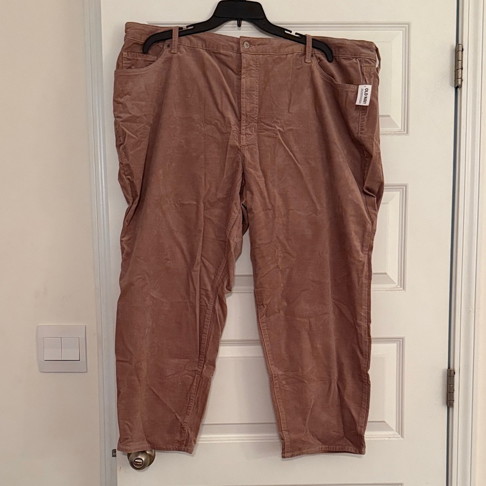 Old Navy High-Waisted OG Straight Corduroy Ankle Pants